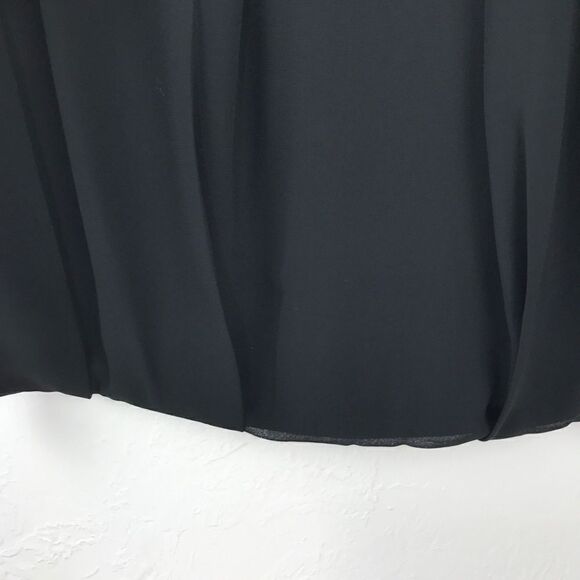 White House Black Market Pleated Sleeveless Shift Dress 2 - Picture 3 of 6